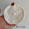 Posavasos de Ramo de Rosas Hecho a Mano Terminado Crochet de Lana Cambio de Taza Ramo de Mano Regalo Creativo Posavasos de Flor Tejida