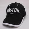 Gorra de Comercio Exterior Europea y Americana Letra BOSTOM Gorra de Béisbol Infantil Gorra Hip Hop Callejera para Niños y Niñas