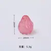 Brinquedos de Comida de Morango Realistas Tridimensionais Acessórios Criativos Feitos à Mão DIY Acessórios de Cola de Creme Resina Pacote de Materiais Atacado