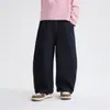 Casa de Hai Ma Ropa Infantil 2026 Otoño Nuevas Llegadas Pantalones de Otoño para Niños Jeans de Pierna Recta Pantalones de Pierna Ancha Estilo Coreano Moderno