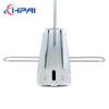 HPAI transfronterizo súper ventas doble cara base ancha aleación de aluminio cable de acero pie valla publicitaria empuje de suelo soporte de exhibición vertical Yi Labao