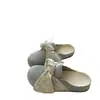 Nuevas Pantuflas de Suela Blanda para Primavera y Otoño 2026 con Moño Francés, Pantuflas Cerradas para Mujer, Zuecos de Suela Gruesa para Uso en Exteriores, Medias Pantuflas para Mujer