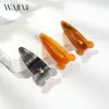 Novo Presilha de Cabelo de Acetato da Wjia com Design de Ursinho Fofo, Estilo Delicado e Feminino, Presilha Lateral para Franja, Acessório de Cabelo, Grampo