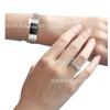Adecuado para correa de reloj inteligente Fitbitcharge3 charge4 cinco cuentas tres filas aleación de zinc nueva correa de reloj
