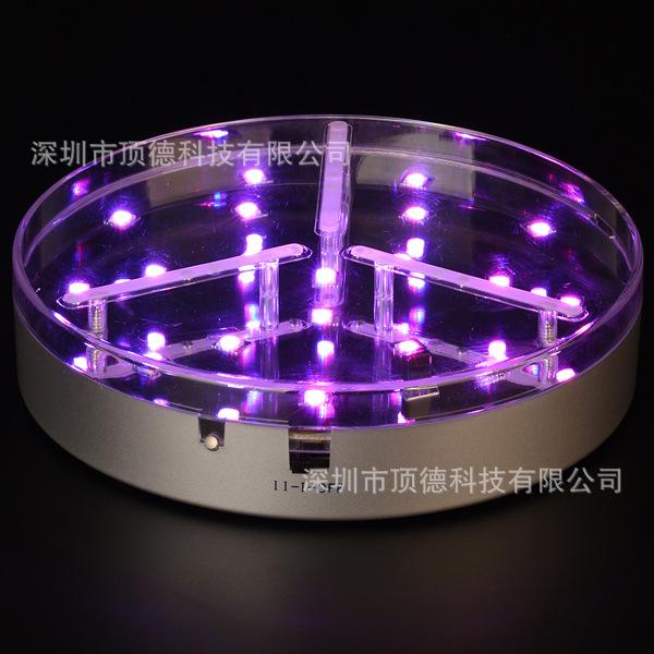6inch led light base pink