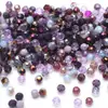 Contas de vidro cristal para futebol 8MM32 de cor contrastante para acessórios de joias DIY pulseira brincos acessórios de colar