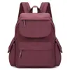 Mochila Simples Cor Sólida Novo Estilo 2026 para Mulheres, Grande Capacidade, Leve, Mochila Escolar para Estudantes, Mochila Tendência Casual para o Dia a Dia