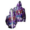 Sudadera con Capucha y Cremallera 3D New Game Gorilla Tag para Adultos y Niños Estampado