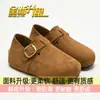 Zapatos cerrados tipo slip-on para mujer, zapatos casuales estilo Birkenstock para uso en exteriores, nuevo modelo de verano 2026, zapatos Birkenstock de suela gruesa que aumentan la altura