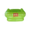 Fabricantes de voltaje suministran taburete inflable transparente cojín inflable de PVC taburete redondo inflable sofá