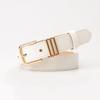 Cinturón de moda para mujer, sencillo e informal, de piel sintética con hebilla de pasador, estilo coreano, estilo Ins, decorativo, para vaqueros.