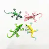 Novos e Únicos Modelos Artificiais de 12 Tipos de Lagartos, Camaleões, Geckos, Répteis, Acessórios Cognitivos para Crianças, Enfeites de Mesa de Areia