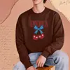 Sudadera de Cuello Redondo de Comercio Exterior Transfronterizo con Estampado de Cereza Americana, Producto al por Mayor para Amazon y Wish