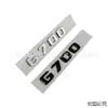 Adequado para Mercedes-Benz Brabus Nova Classe G Carro Modificado Logotipo G700 800 900 Palavra de Cilindrada Marca Traseira Marca de Cauda Adesivo de Carro