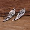 2 Tipos de Accesorios para Joyería DIY de 14*30 mm Colgantes de Ala Zakka al por Mayor Encantos de Animales Aleación de Zinc