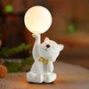 Lâmpada de Atmosfera Lunar de Astronauta com Proteção para os Olhos Desenho Animado Lâmpada de Mesa Gatinho Celebridade da Internet Lâmpada de Mesa Escandinava para Quarto Lâmpada de Mesa para Quarto de Crianças
