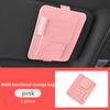 Bolsa para tarjeta de coche, parasol para coche, carpeta de facturas, clip para gafas, clip para certificado, clip de almacenamiento, patrón de lichi, tarjeta de combustible de alta velocidad