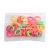 Banda elástica de goma para bebé, banda de goma coreana para niños y mujeres, banda de goma de color caramelo, anillo de toalla, bolsa de margaritas, banda para el cabello, cuerda para el cabello, venta al por mayor