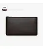 Bolso Pequeño Transfronterizo de Cuero Genuino con Cremallera, Billetera Multifuncional de Gran Capacidad para Monedas, Teléfono Móvil, Audífonos, Efectivo y Almacenamiento de Documentos