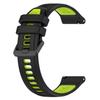 Adecuado para Garmin Forerunner265 Correa de Silicona 265S/Venu3 Correa de Muñeca Bicolor Vivoactive5/6