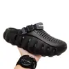 Zapatos Perforados para Hombre 2026 Nuevas Chanclas de Verano para Conducir y Exteriores con Sensación de Caminar sobre las Nubes, Antideslizantes, Resistentes a Olores, Sandalias Cerradas para Hombre