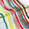 Nueva pulsera de cuentas puntiagudas de cristal de color, cuentas de diamante, cortina de cuentas, accesorios hechos a mano, fabricantes de materiales, cuentas de vidrio sueltas al por mayor