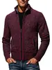 Amazon 2025 Otoño e Invierno Talla Europea Manga Larga Cuello Alto Cremallera Cárdigan Tejido de Punto para Hombre Terciopelo Cálido Tejido de Punto Chaqueta para Hombre