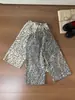 Pantalones para Niños 2026 Primavera Nuevo Estilo Moderno Genial para Niños Super Bonitos Holgados Versátiles Estampado de Leopardo Pantalones de Pierna Recta Pantalones Largos para Bebé