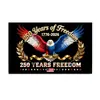 Bandera Patriótica Americana de Decoración Exterior para Celebración de Fiestas Patrias, Nuevo Modelo Transfronterizo, 250º Aniversario de Fundación, 3X5 Pies