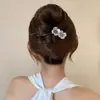 Pinza para el Cabello Retorcida para Mujer 2026 Nuevo Estilo Herramienta de Peinado Perezoso de Alta Gama Elegante Pasador para la Parte Posterior de la Cabeza Pinza de Pato
