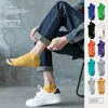 Meias Modernas Masculinas de Verão Finas com Malha Respirável Casuais Esportivas Meias Cano Baixo Fábrica de Meias Zhuji Atacado Masculino