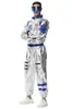 Nuevo Disfraz de Piloto de Traje Espacial de Andariego de Carnaval de Halloween Cos Palabra Traje de Navegante Ropa de Astronauta