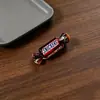 Clip para el pelo con forma de pato de chocolate, caramelo, clip para el pelo, horquilla, accesorio para el pelo para flequillo lateral de niños