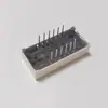 Suministro Directo de Fábrica Tubo Digital LED de Ranura de 0.76 pulgadas Doble Fila 12 Pies Ánodo Común Luz Azul Tubo Digital para Reloj 3642