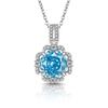 Tiktok Xiaohongshu En Vivo Más Vendido Octagonal Corte Rosa Piedra Preciosa de Color Diamante de Alto Quilate Moda Transfronteriza Europea y Americana Joyería