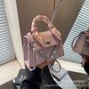 Bolsa de Mão Pequena de Moda Nicho Francesa para Mulheres, Nova Bolsa de Ombro Estilosa Tendência 2026, Bolsa Transversal Kelly Chique