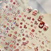 Pegatinas de Uñas con Relieve, Nuevas Pegatinas de Uñas de Estilo Chino de Moda, Pegatinas Festivas de Caballitos, Materiales Decorativos, Pedrería para Uñas