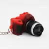 Pingente de Presente 7# Chaveiro Pingente de Câmera SLR Retrô Chaveiro Sonoro e Luminoso com LED