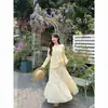 Conjunto Estilo Suave 2026 Primavera/Verano Top de Atar y Falda Floral, Atuendo Elegante para Citas, Conjunto de Dos Piezas de Moda