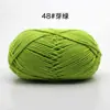 Hilo de Algodón de Leche de 4 Hebras para Muñeca, Grosor Medio, Hecho a Mano, DIY, Bufanda Tejida, Bola de Lana, Gancho, Zapatillas de Algodón, Bolsa de Materiales