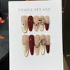 [Série Ponta Fina para Cães] Sunseeker de Pêssego Arte de Unha Armadura de Uso Manual Coleção Série Ponta Fina para Cães Qi Nobre Branco