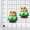 Sombrero de Dibujos Animados de Color Sólido Accesorios de Resina para Manualidades Ciervo Pegamento de Crema Pasador Tocado Funda de Teléfono Móvil Colgante Material para Joyería