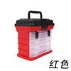 Maleta de Pesca Multifuncional Luaji Cajón de 4 Niveles Caja de Almacenamiento para Señuelos, Anzuelos Falsos y Accesorios Caja de Herramientas para Equipo de Pesca
