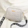 2025 Bolso Nuevo de Hilo Bordado Moda Bolso para Cámara Correa Ancha para el Hombro Bolso Cruzado Simple de un Solo Hombro Bolso para Mujer Dropshipping