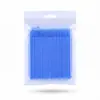 Hisopos de limpieza de nano algodón coloridos exclusivos transfronterizos con puntas pequeñas delicadas que no dañan la piel, perfectos para maquillaje, arte de uñas y limpieza detallada.