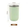 Taza de Agua de Acero Inoxidable 304, Taza de Café de Aspecto Elegante, Taza para Lavarse para Dormitorio de Estudiantes, Taza para Beber, Taza de Plástico, Se Puede Imprimir con Logo