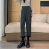 [8032] Pantalones de traje de espiga pequeños exclusivos, pantalones de tubo, primavera y otoño, nuevos, Joker, ajustados, casuales
