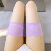 Meias de Outono para Mulheres, Meias Japonesas de Renda de Comprimento Médio Acima do Joelho, Anti-Puxões e Duráveis, Meias Finas Pretas para Pernas Bonitas no Verão