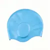 Gorro de natación de silicona transfronterizo, no restrictivo, impermeable, unisex, protector de oídos, gorro de natación profesional, circunferencia de cabeza grande, equipo de natación