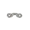 Anillo de Tirar de Acero Inoxidable para Base de Toldo Bimini de Barco, Remo, Anillo de Cubierta de Canoa con Punto de Anclaje para Amarre, Anillo para Pie
